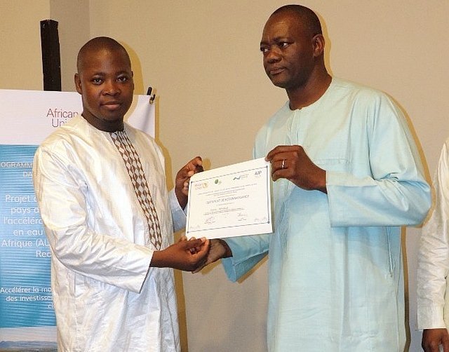 Remise certificat Siaka Dembélé