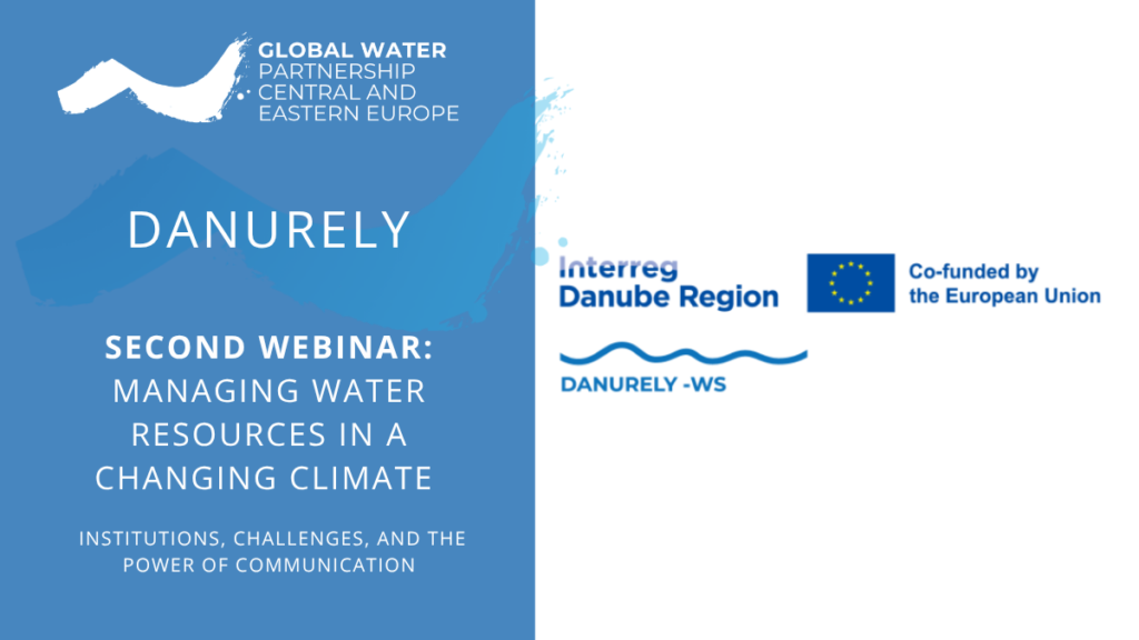 DANUrely Second webinar - Managing water resources in a changing climate