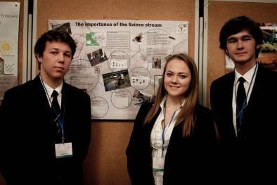Winners of Stockholm Junior Water Prize 2013 in Hungary Team of winners from Fényi Gyula Jesuit Secondary Grammar School in Miskolc