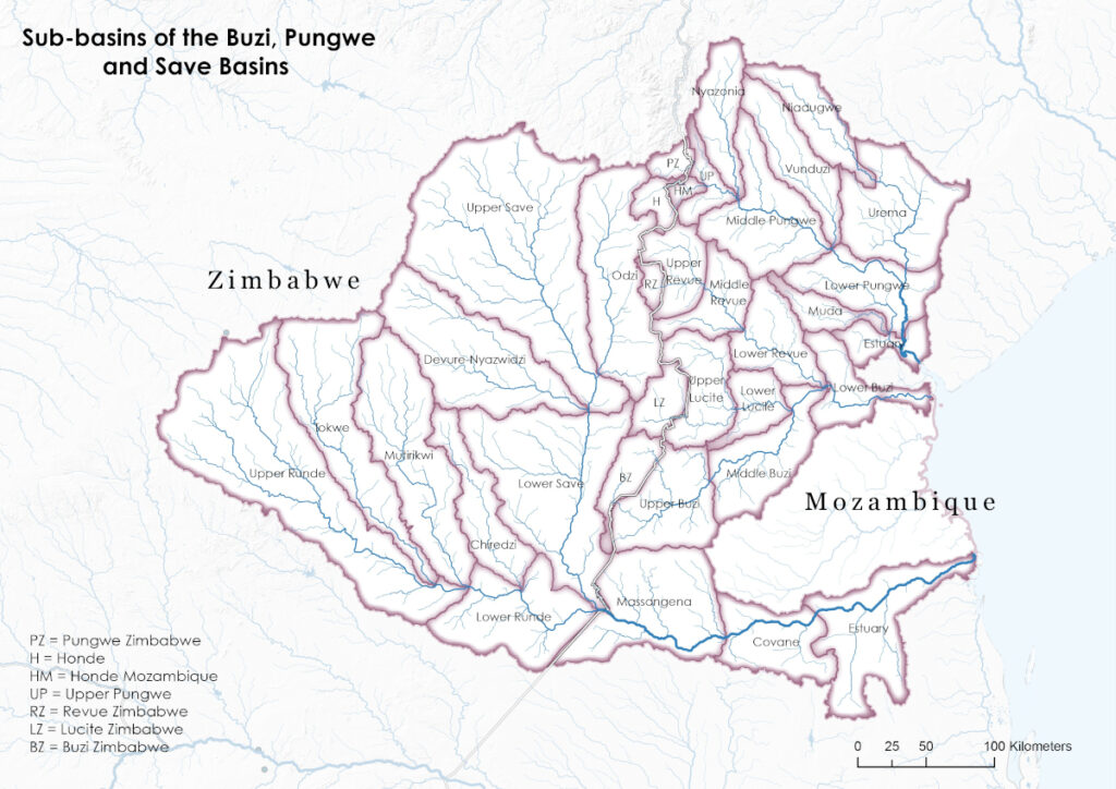 BUPUSA Sub-Basins