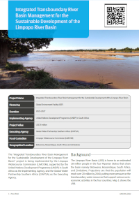 Limpopo river basin project brief