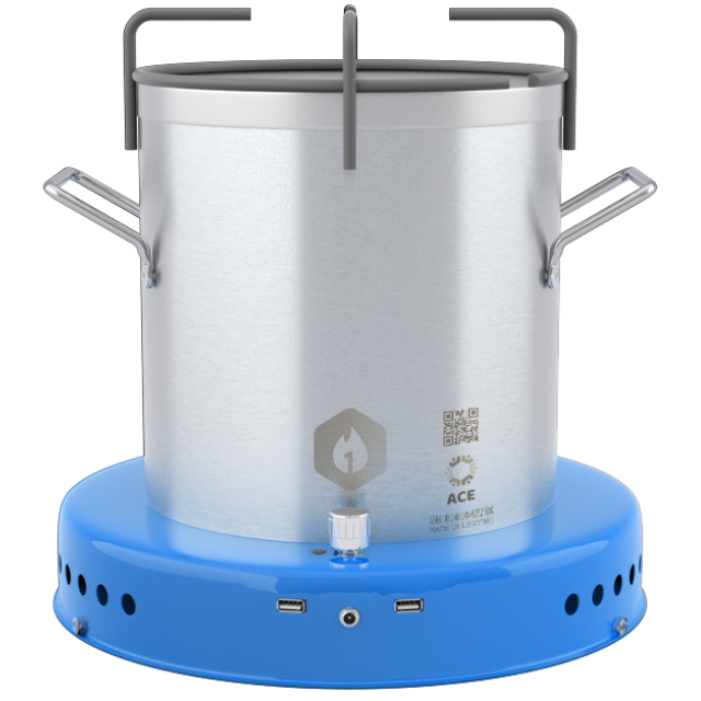 The ACE One minimizes smoke emissions to a negligible level to mitigate the negative health effects of Air Pollution.