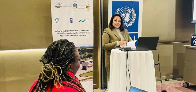 “The project will enhance resilience and livelihoods,” said Alka Bhatia, UNDP Namibia Resident Representative “The project will enhance resilience and livelihoods,” said Alka Bhatia, UNDP Namibia Resident Representative