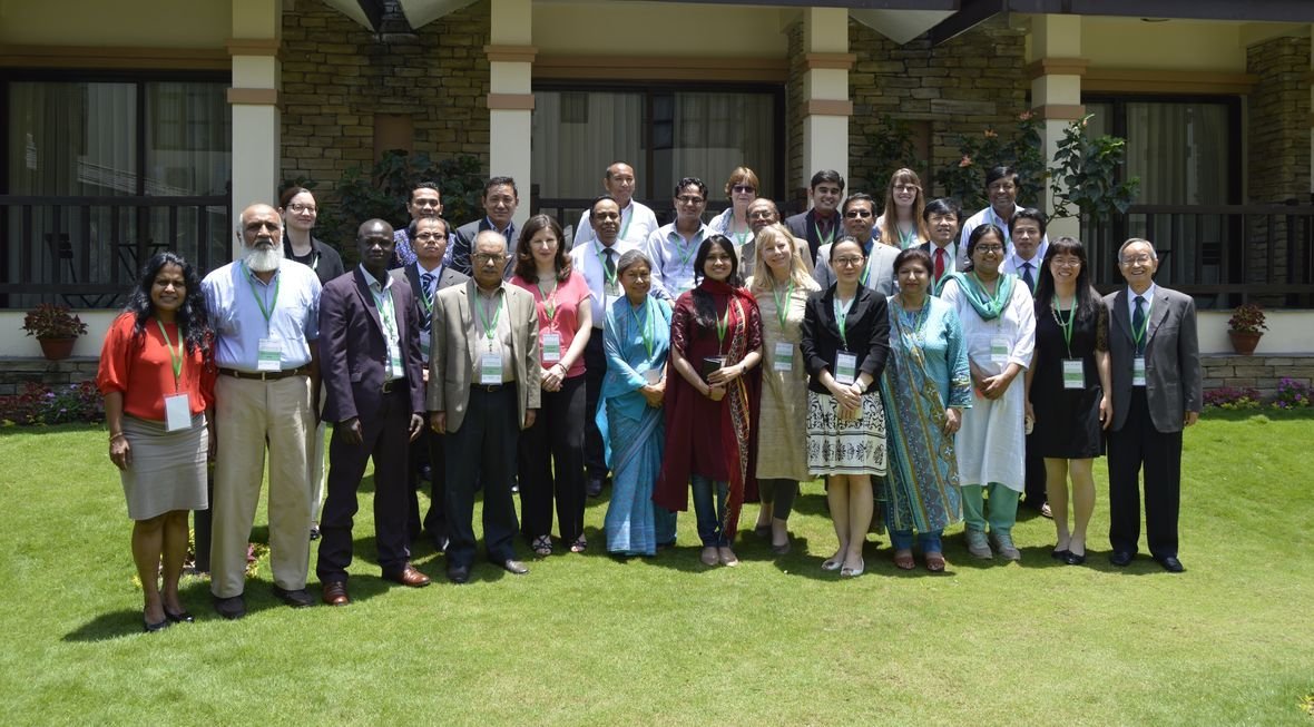 Representatives of various AU Member States who attended the training pose for a group photo