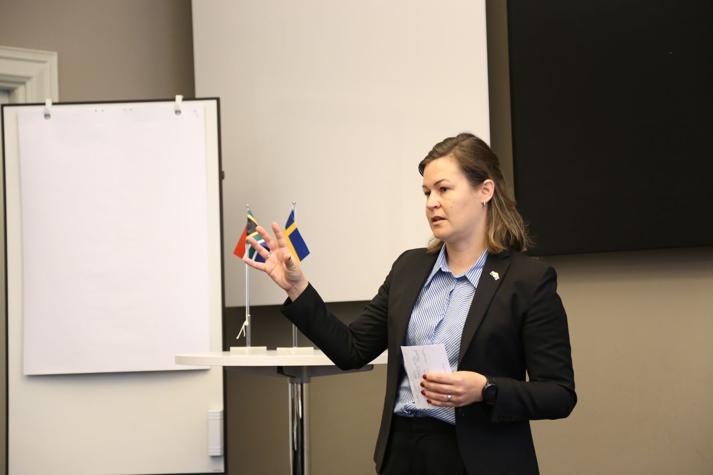 Hanna Doller speaking