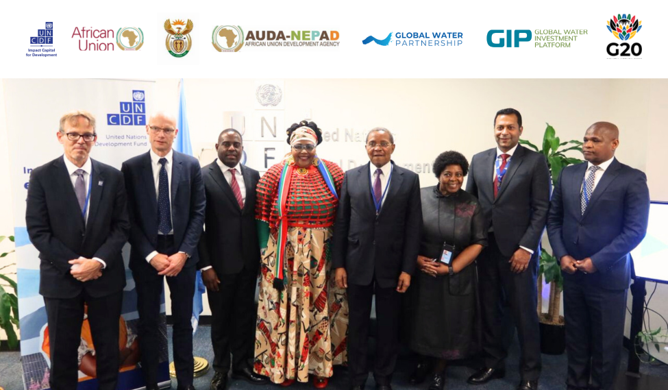 Roadmap for Global Outlook Council on Water Investments unveiled