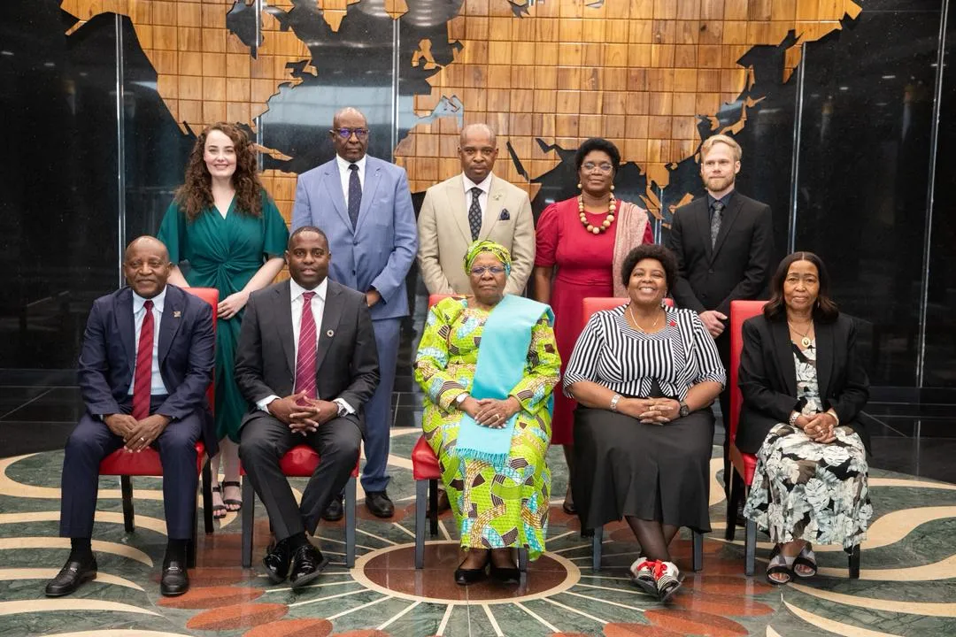 GWP Delegation and Namibian Leadership