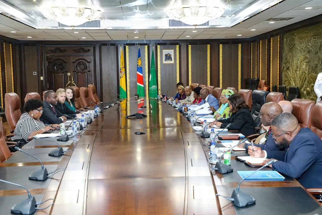 GWP delegation meets with H.E. President Netumbo Nandi-Ndaitwah