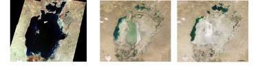 Aral Sea is shrinking